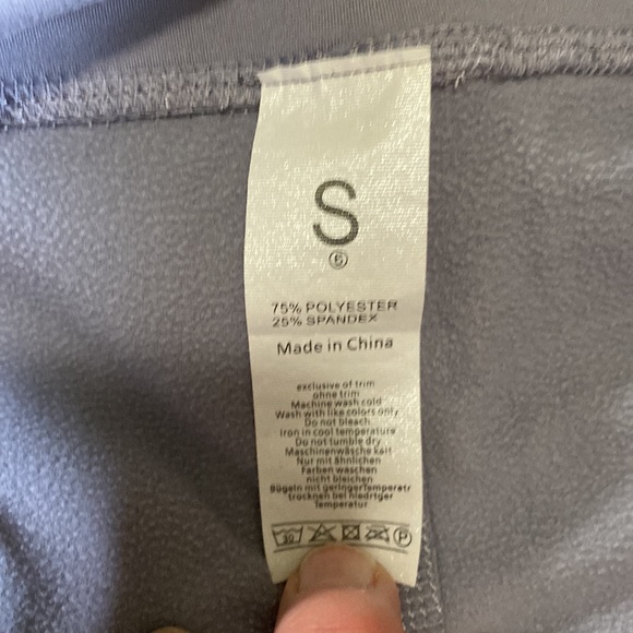 Leggings; high rise; size small; light purple - Picture 3 of 3